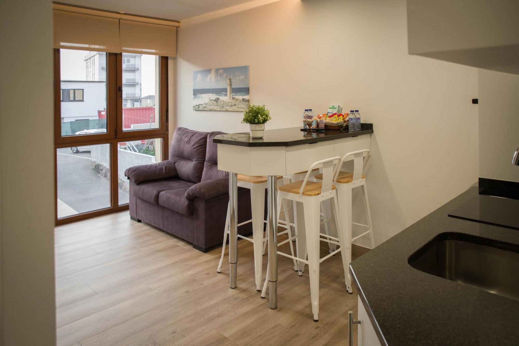 Apartamentos Turisticos Haz Amigo Muxía Quarto foto